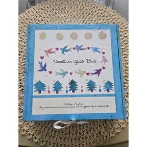 Uccellino's GUIDE BIRDS Set Of 12 Figurines Plus Tree-shaped Base *Wear To Box